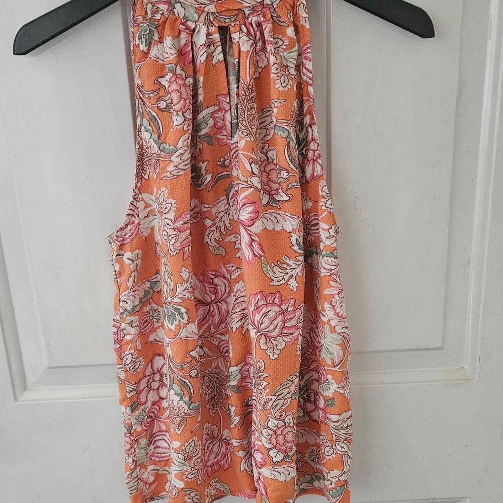 Rachel Roy orange halter top